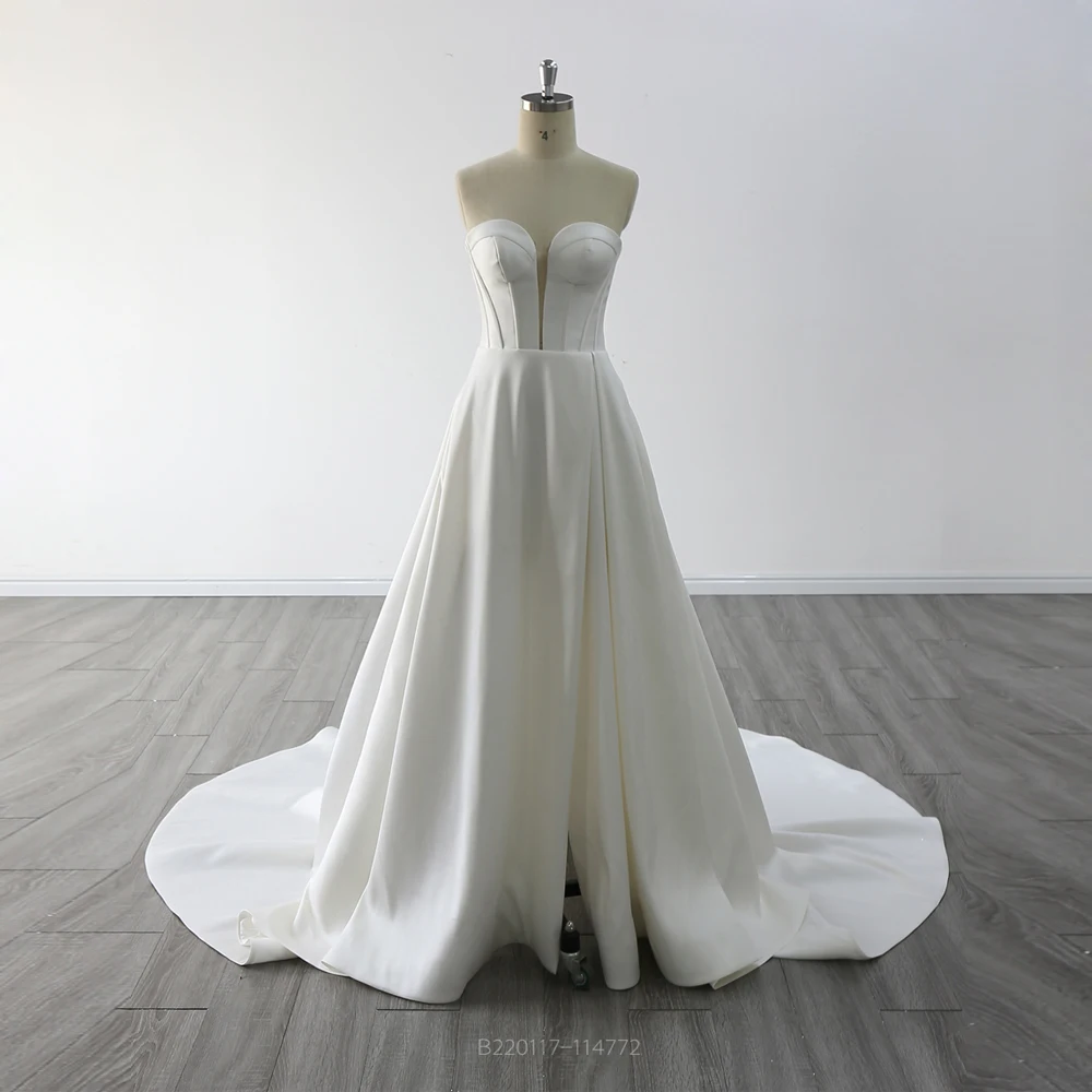 Ново сватбена рокля Mikado с намаляване на Трапецовидна форма 2023 . ' - ' . 0