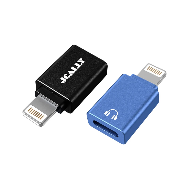 JCALLY OTG 8pin адаптер Light-ning за преобразуване слушалки USB Type C C четец на карти U-диск за iphone . ' - ' . 0