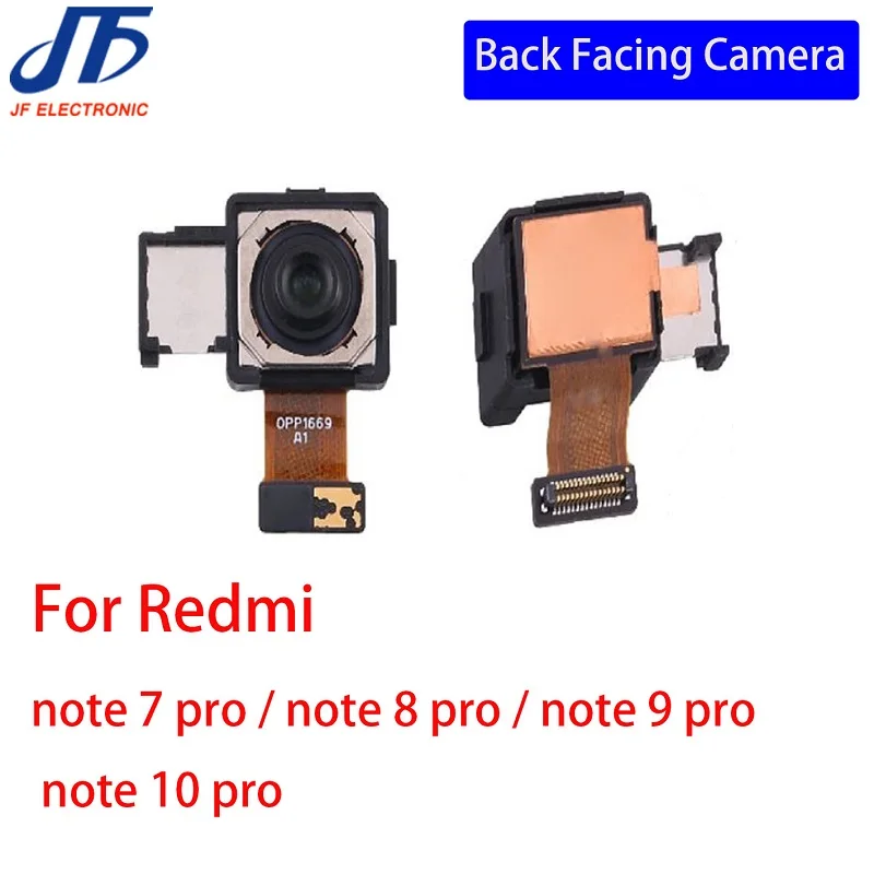 10шт Задна предна камера за Redmi Note 6 7 8 9 10 pro, обърната вижда фронтално към селфи отзад, малък модул на задната камера Flex . ' - ' . 0
