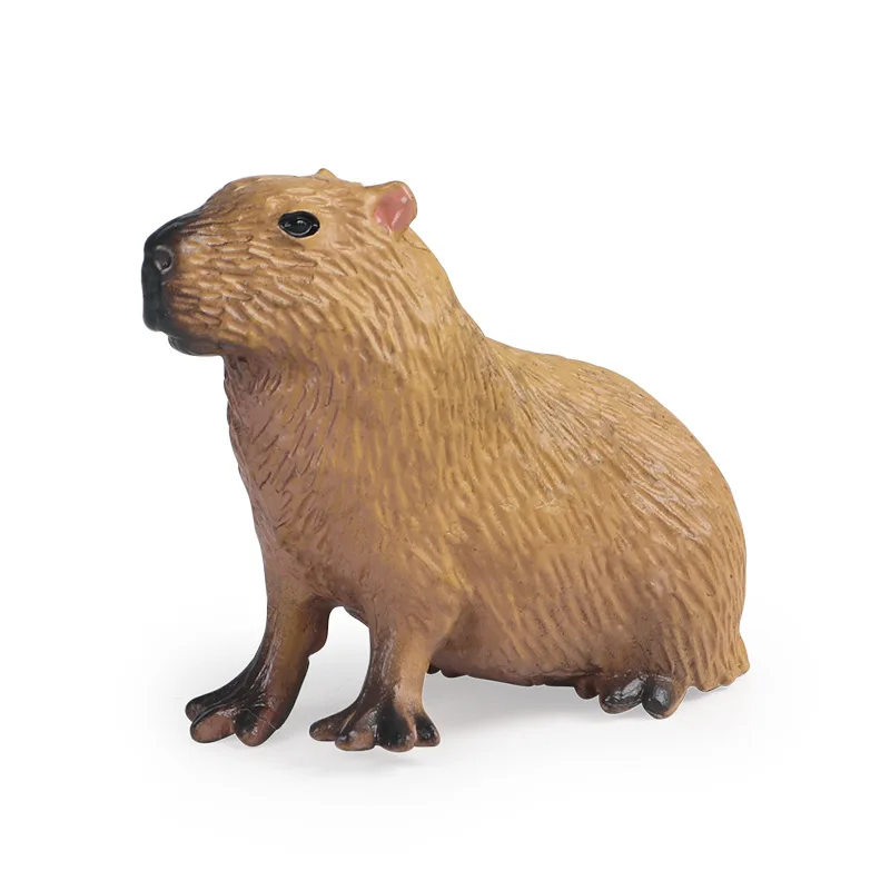 ГОРЕЩА РАЗПРОДАЖБА, детски когнитивни пластичната украса на Capybara, масивна имитативната играчка-животно, модел диво животно . ' - ' . 3