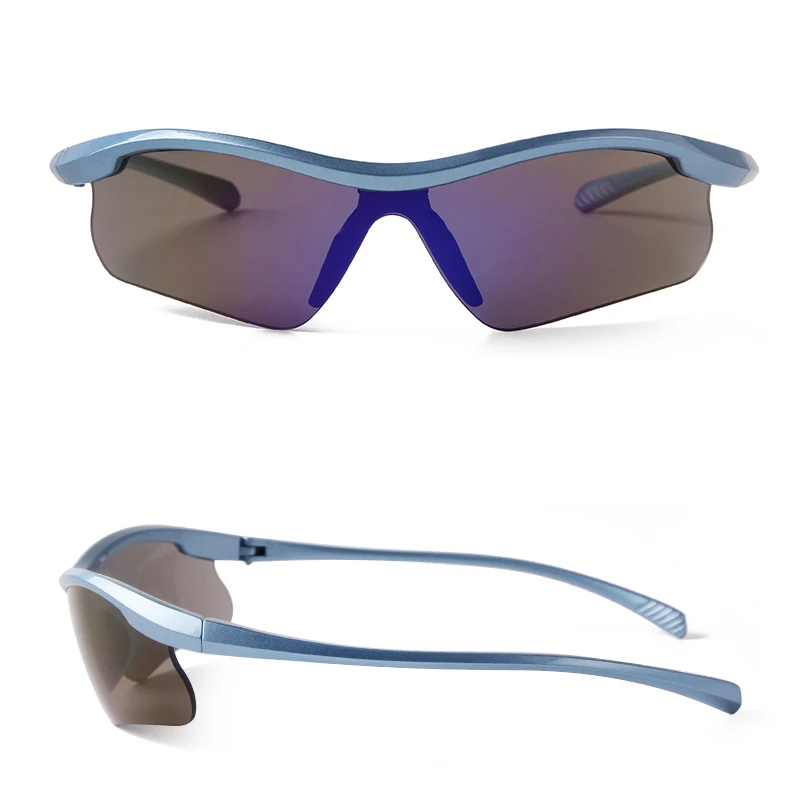 Модерен Филм Огледални Сребристи Спортни Слънчеви Очила Cat Eye, за Жени И За Мъже Y2K В Стил Steampunk, Слънчеви Очила За Шофиране на Открито, Слънчеви Очила с UV400 . ' - ' . 4