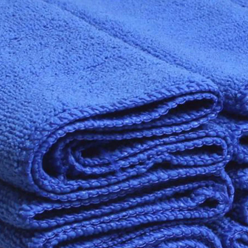 Мултифункционална кърпа от микрофибър, 5 бр., синьо кърпа за почистване на автомобил, карета перална плат, автомобилни аксесоари, Декорация, Авточасти . ' - ' . 1