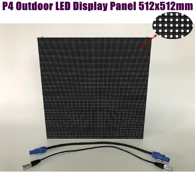 Коли под Панела LED с висока Яркост SMD RGB дисплей LED P3 P4 P5 P6 P8 на открито 512x512mm Пълноцветен Водоустойчивый . ' - ' . 2