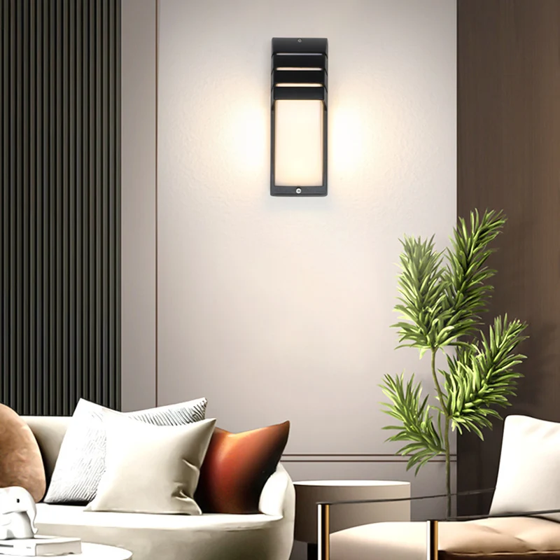 Модерен умен тела-аплици SOURA contemporary Simply Водоустойчива IP65 индукционный монтиран на стената лампа, за да премине вътре в помещенията и двора . ' - ' . 3