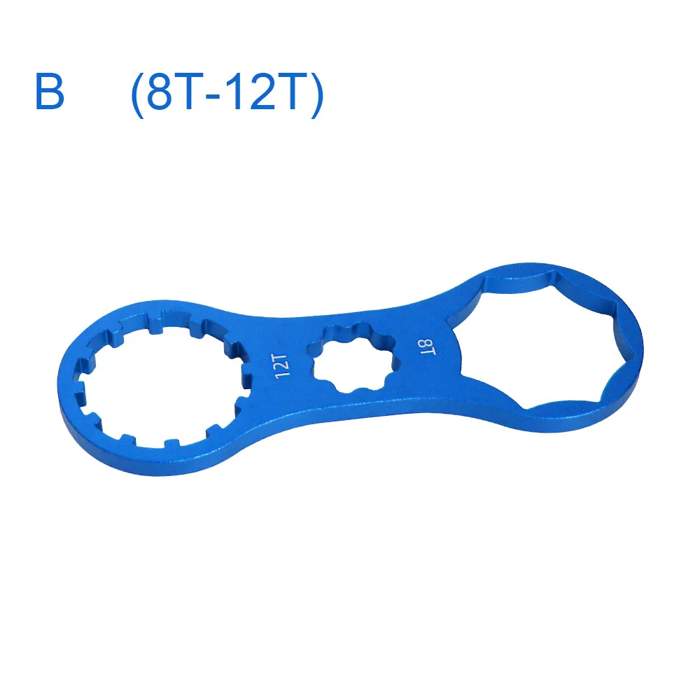 Алуминий Ключ за капачката на Предната Вилици Наем Инструмент за Ремонт на Велосипеди SR Suntour XCR/XCT/XCM/RST МТБ Инструменти за Демонтаж на Предната Вилици Наем . ' - ' . 4