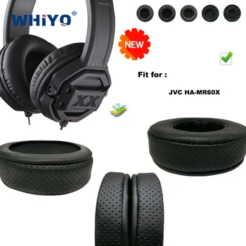 Нова актуализация на сменяеми амбушюров за слушалки JVC HA-MR60X, кожена възглавница, velvet слушалка, ръкав за слушалки