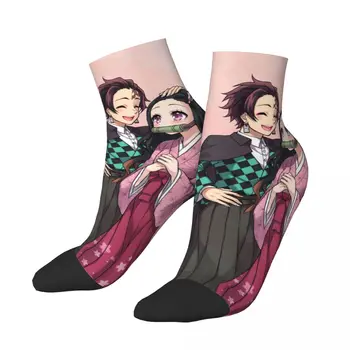Сладостта на Убиец на Демони Kimetsu no Yaiba Аниме Кавайные Чорапи Ученически Чорапи с анимационни модел