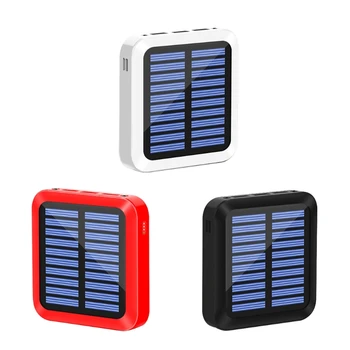 Мини преносим банка на слънчевата енергия 10000 ма, малък удобен мобилен източник на енергия за вашия телефон