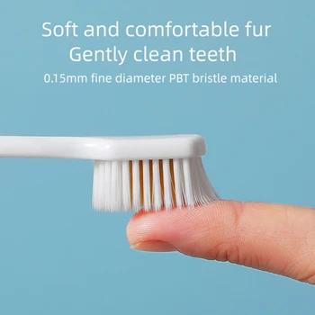 3 опаковки четка за зъби с широки глави за почистване на домакински, трайни, высокоплотные висококачествени четки за зъби за възрастни