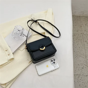 Нови Луксозни Чанти, Дамски Чанти, дизайнерска чанта-месинджър, Висококачествени Чанти през рамо от мека кожа, за жени 2023 Sac