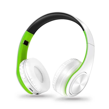 Безжични слушалки над ухото Bluetooth 5.0 Слушалки за КОМПЮТЪР, стерео слушалки, слушалки с микрофон, подкрепа TF карта, FM радио