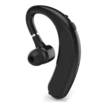 Слушалки с извънбордов ухото BT5.2, въртящи се на 180 ° безжични слушалки с едно ухо и микрофон, високоговорител, безболезнен носенето на спортни слушалки