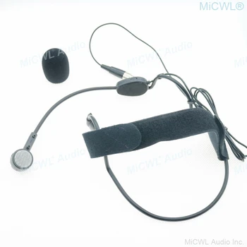 Динамичен прическа Слушалки ME3 Микрофон за Shure ULX SLX UR PGX UT UGX Безжичен TA4F XLR mini XLR с 4-пинов конектор
