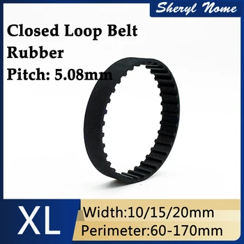 XL Гуменият пръстен синхронно каишка назъбен ремък с най-висок въртящ момент широчина на честотната лента 10/15/20 мм, обиколка на 60-162 мм