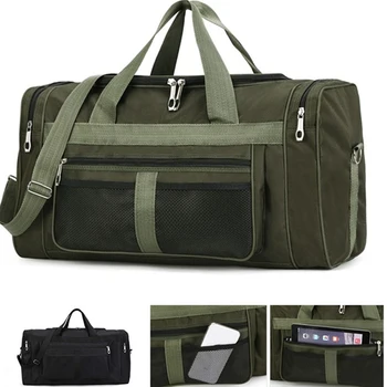 Пътни чанти голям капацитет за мъже, модерна многофункционална чанта за багаж, унисекс, ежедневни спортни сакове за фитнес, чанта с множество джобове, вещевая чанта