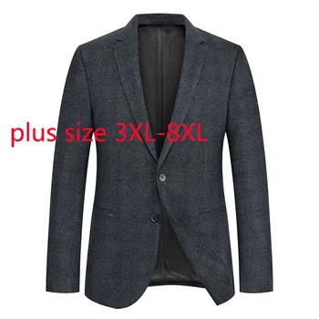 Нов прием, високо качество, много голям есенно-зимния младежки модерен всекидневен костюм, палто, мъжки блейзери, големи Размери 3XL 4XL5XL6XL7XL8XL