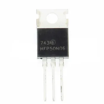 5 Бр HFP50N06 TO-220 50N06 50 Ампера 60 Волта N-Канален Mosfet транзистор