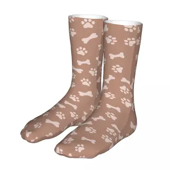 Чорапи с шарени лапи хубаво животно, мъжки и дамски модни чорапи от полиестер, висококачествена пролет-лято есен-зима чорапи, подаръци