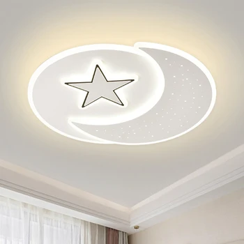 Тавана лампа Cloud плафониери за стая, модерен минималистичен творчески led лампа за защита на очите за момчета и момичета, лампа за спалня на принцеса