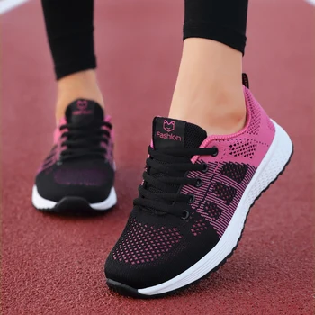 Обувки на равна подметка, дамски спортни модни маратонки на платформа, пролет-зима 2023, женски маратонки на равна подметка с шнур в изчистен стил