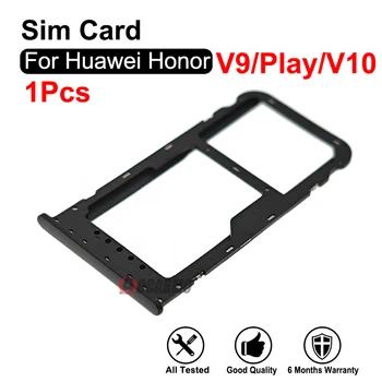 За Huawei Honor V9 Play 6C Pro V10 Притежателя на Тавата за сим-карта Гнездо за ремонт, Резервни Части