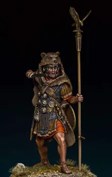 Комплект Модели от Смола 1:24 В Разглобено Формата, Неокрашенный //G467 Roman warrior