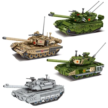 642 + бр, тежък танк Тигър 99 за момчета, откатная военен модел на танк, градивен елемент, е детска играчка, подарък за рожден ден