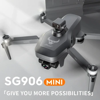 Beast SG906 MINI 5G GPS Drone 4K Професионална HD двойна камера Бесщеточный Сгъваем квадрокоптер с възможност за заобикаляне на препятствия на 360 ° Радиоуправляеми безпилотни самолети