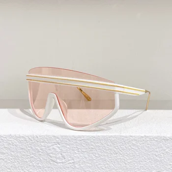 Рамки за очила дамски слънчеви очила Полупрозрачна ацетатная дограма телесен цвят с голи лещи, слънчеви очила мъжки
