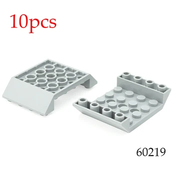 Строителни блокове 60219 Технически изделия 4x6 Тухла с обратен наклон И дупки по техническите детайли на Обучение обемни тухли със собствените си ръце