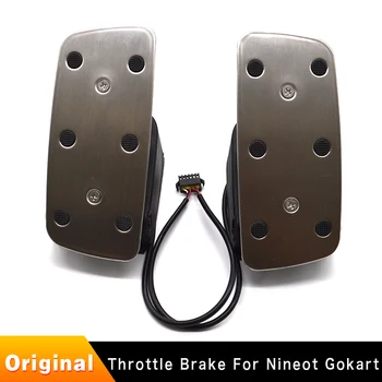 Оригинален електрическа спирачка на педала на газта, за Ninebot Gokart PRO Kit резервни Части за педали, спирачки Lamborghini Картинг Accelerator