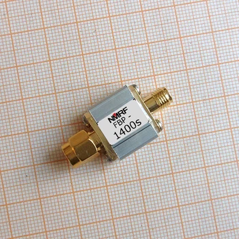 Радиочестотни коаксиален полосовой филтър 1400 Mhz, честотна лента 1 db 45 Mhz интерфейс SMA