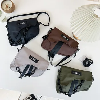 Готина чанта-месинджър за момчета, чужд стил, универсална мини-седельная чанта, аксесоари за момиченце, с едно рамо, портфейл за монети, детски чанти