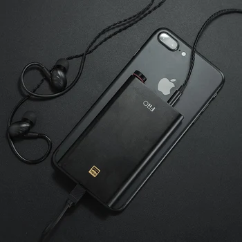 Нов усилвател за декодиране на Hi-Fi за мобилни телефони FiiO/Q1 второ поколение Q3, вграден усилвател за слушалки на iPhone