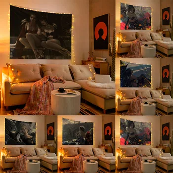 Аниме гоблен, Домашен Естетичен Декор, Подвесная фонова тъкан на стената