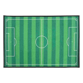 Външен декор Противоскользящий килим Подложка за футболно поле от ворсистой вълнен за детска стая