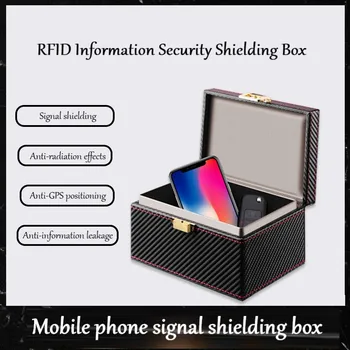 AR-001 Кутия за защита на RFID-сигнал, авто ключ, анти-кражба магнитна карта, защита от размагнетизиране, Защита от радиация, кутия за мобилен телефон