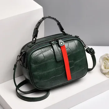 Луксозната марка дизайнерски дамски малка квадратна чанта, модерен универсален диагонално чанта на едно рамо, благородна нова чанта-тоут
