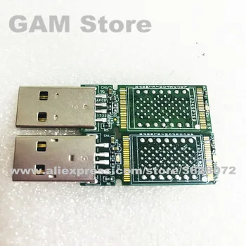 Направи си САМ U Диск печатна платка USB 2.0 LGA70U За iPhone 6S 6SP 7 7P PCIE NAND Флаш Чип да се Превърне в Голям Бърза Скорост на USB Флаш Програмист