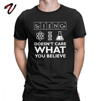 Мъжки t-shirt Онази, Науката все още, В какво вярвате, Памучни Тениски, Тениска за Учени, Биолози, Физици, Химици, Астрономи