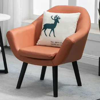Удобен стол за дневна в скандинавски стил, Дизайн фризьорски салон, Луксозни Столове за дневна, Кабинет, Мебели за спалня Sillas De Comedor WRXXP