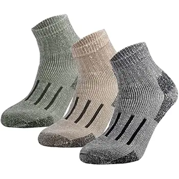 Мъжки унисекс чорапи от мериносова вълна за туризъм; мъжки, дамски чорапи на открито с топла подплата; четвърт на чорап; Влагоотводящие вълнени мъжки чорапи