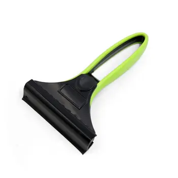 uxcell Зелено-Черен Преносим инструмент за премахване на лед и сняг на предното стъкло на автомобила
