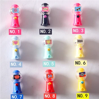 Миниатюрен куклена къща 1: 12, скъпа машина за усукване на яйца, мини-цветна машина за бонбони, модел за куклен дом Bjd, аксесоари за играчки