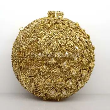 Висококачествени Златни Minaudiere, Дамски официални чанти с пайети размер на мобилен телефон, вечерни чанти с кристали, дневни и сребърни чанти с диаманти, изпъстрени с наплечными торби Q11
