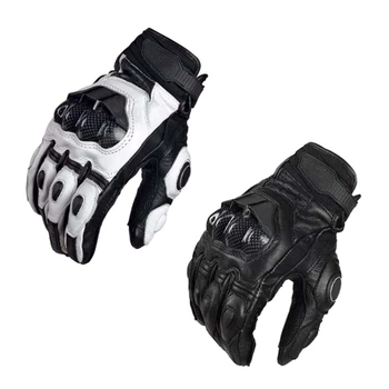 03KB минерални мотоциклетни кожени ръкавици за мотоциклети, водоустойчив лято-зима