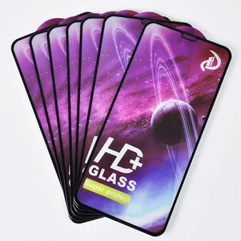 50шт Закалено Стъкло С Пълно Покритие За iPhone 14 13 12 11 Pro Mini X XR XS MAX Защитно Фолио за екран На iPhone 11 7 8 6 Plus SE Glass