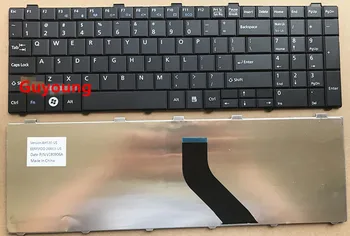 Американска клавиатура за лаптоп Fujitsu A530 AH530 A531 AH531 NH751 AH512 A512 Черна клавиатура на английски език